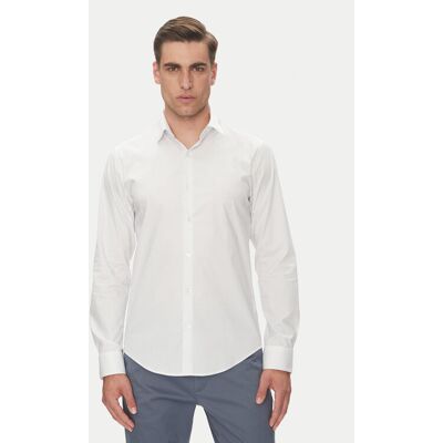 Calvin Klein Hemd LV019EU005 Weiß Slim Fit 46 male Calvin Klein Hemd LV019EU005 Weiß Slim Fit 46 male