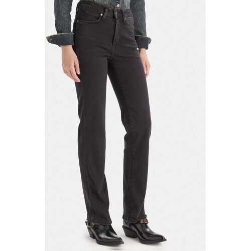 Wrangler Jeans 112371749 Schwarz Straight Fit 28_30 female