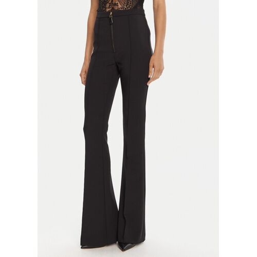 Elisabetta Franchi Stoffhose PA-122-56E2-V290 Schwarz Regular Fit 42 female