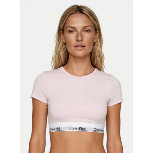 Calvin Klein Underwear T-Shirt LV00QF8495 Rosa Slim Fit M female