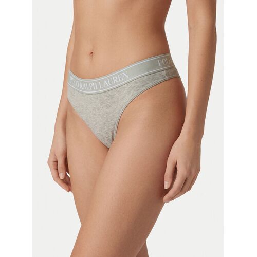 Polo Ralph Lauren Stringtanga 4P2031 Grau L female