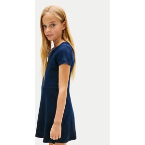 Tommy Hilfiger Kleid für den Alltag Skater KG0KG09284 Dunkelblau Regular Fit 14 female Tommy Hilfiger Kleid für den Alltag Skater KG0KG09284 Dunkelblau Regular Fit 14 female