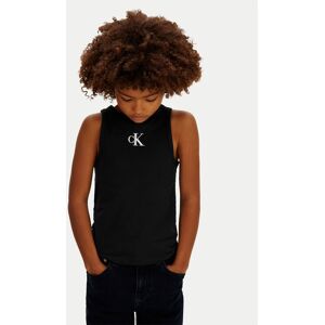 Calvin Klein Jeans Top LVCKSJB10G Schwarz Slim Fit 14 female Calvin Klein Jeans Top LVCKSJB10G Schwarz Slim Fit 14 female