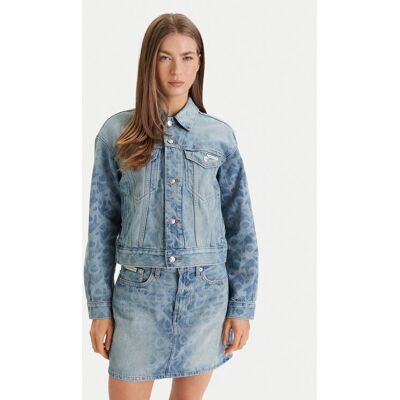 Calvin Klein Jeans Jeansjacke LV047F677G Blau Regular Fit L female Calvin Klein Jeans Jeansjacke LV047F677G Blau Regular Fit L female