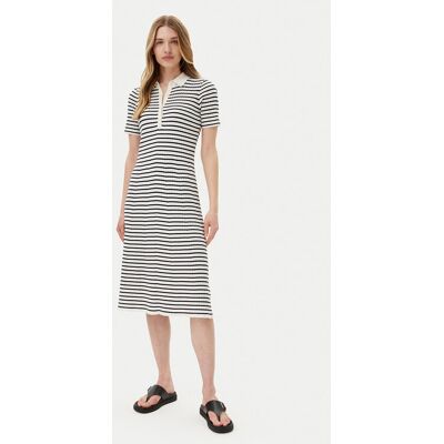 Gant Strickkleid 4502085 Weiß Slim Fit M female Gant Strickkleid 4502085 Weiß Slim Fit M female