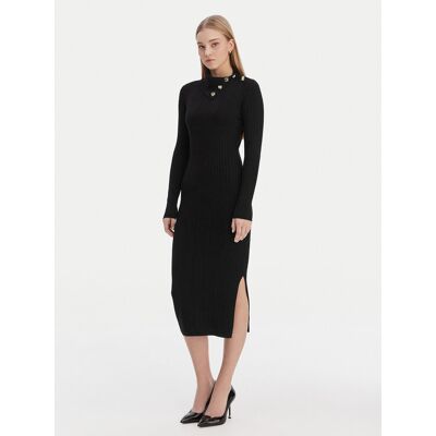 Guess Strickkleid W6RK01 Z2YJ2 Schwarz Regular Fit M female Guess Strickkleid W6RK01 Z2YJ2 Schwarz Regular Fit M female