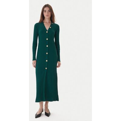 TWINSET Strickkleid 252TT3400 Grün Slim Fit M female TWINSET Strickkleid 252TT3400 Grün Slim Fit M female