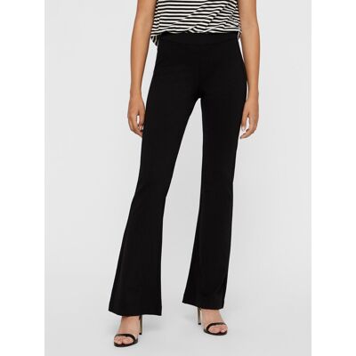 Vero Moda Stoffhose Kamma 10209858 Schwarz Flared Fit L_34 female Vero Moda Stoffhose Kamma 10209858 Schwarz Flared Fit L_34 female