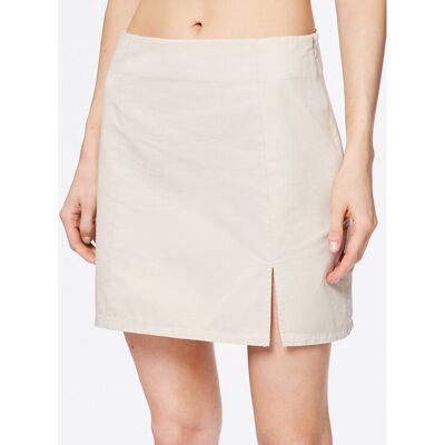 Moss Copenhagen Minirock Cyrilla 17258 Écru Slim Fit S female Moss Copenhagen Minirock Cyrilla 17258 Écru Slim Fit S female