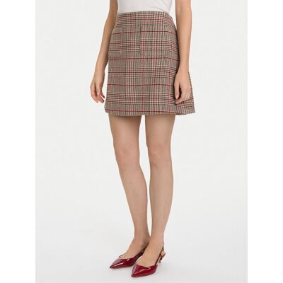 Tommy Hilfiger Minirock Seasonal WW0WW48265 Beige Regular Fit 44 female Tommy Hilfiger Minirock Seasonal WW0WW48265 Beige Regular Fit 44 female