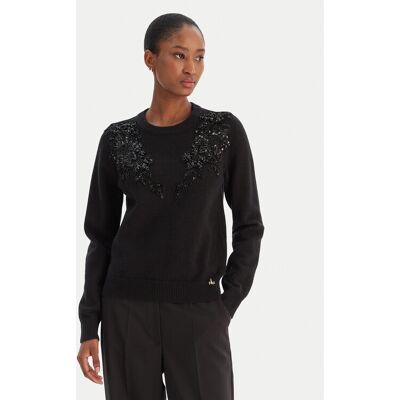 Artigli Pullover ACMA002799 Schwarz Regular Fit XL female Artigli Pullover ACMA002799 Schwarz Regular Fit XL female