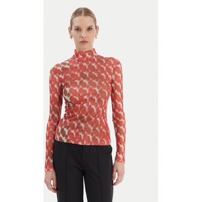 Bardot Bluse Alba 60287TB Rot Slim Fit L female Bardot Bluse Alba 60287TB Rot Slim Fit L female