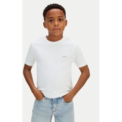 Calvin Klein Jeans T-Shirt LVCKSJA08B Weiß Regular Fit 12Y unisex Calvin Klein Jeans T-Shirt LVCKSJA08B Weiß Regular Fit 12Y unisex