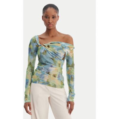 Bardot Bluse Marisol 60306TB Grün Slim Fit L female Bardot Bluse Marisol 60306TB Grün Slim Fit L female
