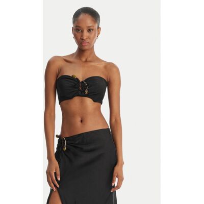 Bardot Top Dylan 60307TB Schwarz Slim Fit 34 female Bardot Top Dylan 60307TB Schwarz Slim Fit 34 female