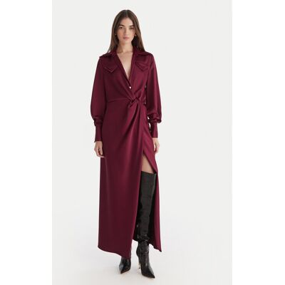 Babylon Abendkleid ED0764 Dunkelrot Regular Fit 48 female Babylon Abendkleid ED0764 Dunkelrot Regular Fit 48 female