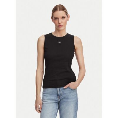 Calvin Klein Jeans Top LV047F246G Schwarz Slim Fit L female Calvin Klein Jeans Top LV047F246G Schwarz Slim Fit L female