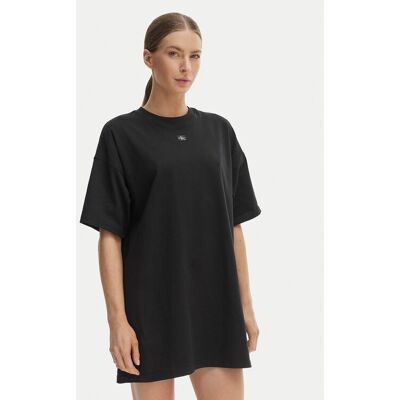 Calvin Klein Jeans Kleid für den Alltag LV047F228G Schwarz Oversize S female Calvin Klein Jeans Kleid für den Alltag LV047F228G Schwarz Oversize S female