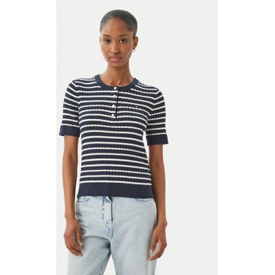 Tommy Hilfiger Poloshirt WW0WW49613 Dunkelblau Slim Fit S female Tommy Hilfiger Poloshirt WW0WW49613 Dunkelblau Slim Fit S female