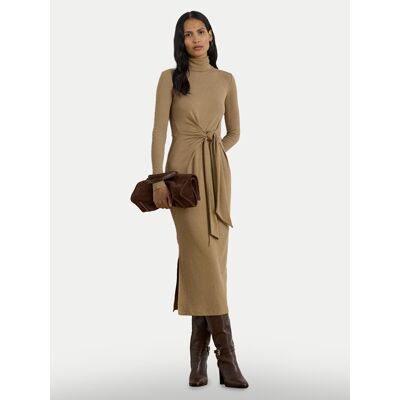LAUREN RALPH LAUREN Strickkleid 200980028003 Beige Slim Fit S female LAUREN RALPH LAUREN Strickkleid 200980028003 Beige Slim Fit S female