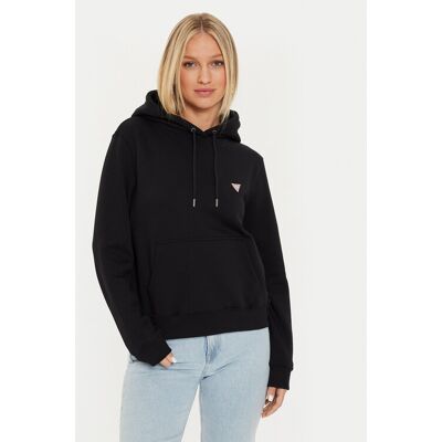 Guess Jeans Sweatshirt W4YQ04 KC811 Schwarz Classic Fit XL female Guess Jeans Sweatshirt W4YQ04 KC811 Schwarz Classic Fit XL female