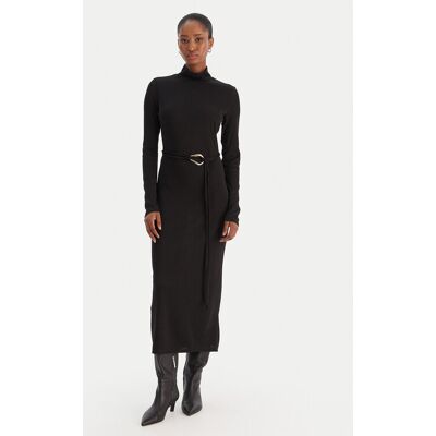 Vero Moda Strickkleid Louisa 10336207 Schwarz Loose Fit M female Vero Moda Strickkleid Louisa 10336207 Schwarz Loose Fit M female