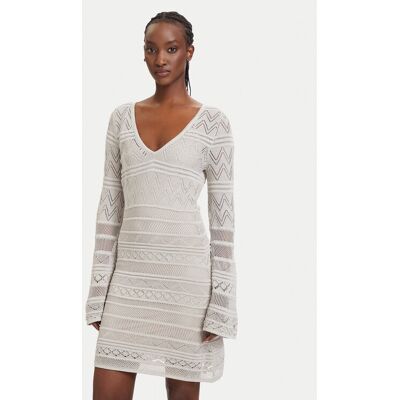 Guess Strickkleid W5GK48 Z3E22 Grau Slim Fit S female Guess Strickkleid W5GK48 Z3E22 Grau Slim Fit S female