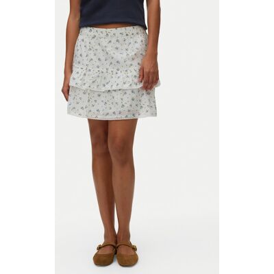 Vero Moda Minirock Trine 10342736 Weiß Regular Fit S female Vero Moda Minirock Trine 10342736 Weiß Regular Fit S female