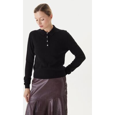 KAOS Pullover RI1KT019 Schwarz Regular Fit S female KAOS Pullover RI1KT019 Schwarz Regular Fit S female