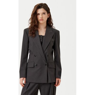 HUGO Sakko Azenia 50530987 Dunkelgrau Regular Fit 42 female HUGO Sakko Azenia 50530987 Dunkelgrau Regular Fit 42 female