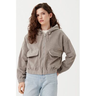 ONLY Sweatshirt Kenzie 15246274 Grau Regular Fit M female ONLY Sweatshirt Kenzie 15246274 Grau Regular Fit M female