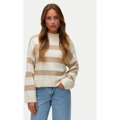 Vero Moda Pullover Inez 10331538 Beige Regular Fit L female Vero Moda Pullover Inez 10331538 Beige Regular Fit L female