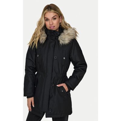 ONLY Parka Iris 15304625 Schwarz Regular Fit M female ONLY Parka Iris 15304625 Schwarz Regular Fit M female