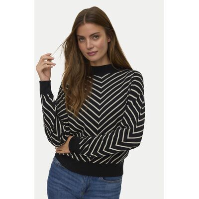 Vero Moda Pullover Capricorn 10331893 Schwarz Regular Fit S female Vero Moda Pullover Capricorn 10331893 Schwarz Regular Fit S female