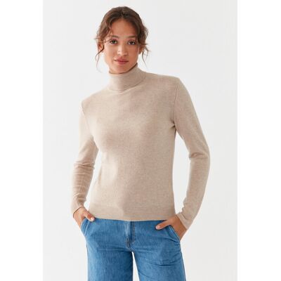 United Colors Of Benetton Rollkragenpullover 1002D2348 Beige Regular Fit XS female United Colors Of Benetton Rollkragenpullover 1002D2348 Beige Regular Fit XS female