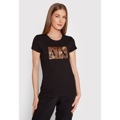 Armani Exchange T-Shirt 8NYTDL YJ73Z 6231 Schwarz Slim Fit M female Armani Exchange T-Shirt 8NYTDL YJ73Z 6231 Schwarz Slim Fit M female
