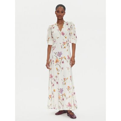 TWINSET Sommerkleid 251TP2770 Écru Slim Fit 42 female TWINSET Sommerkleid 251TP2770 Écru Slim Fit 42 female