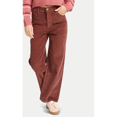 Billabong Stoffhose Be Free Cord EBJDP03002 Braun Wide Leg 26 female Billabong Stoffhose Be Free Cord EBJDP03002 Braun Wide Leg 26 female