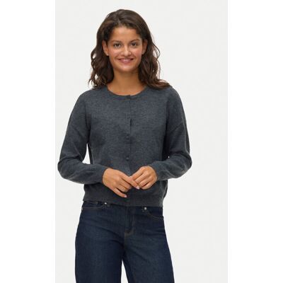 Vero Moda Strickjacke Marina 10331831 Grau Regular Fit S female Vero Moda Strickjacke Marina 10331831 Grau Regular Fit S female