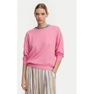 Roxy Sweatshirt Surfing By Moonlight ERJFT05008 Rosa Regular Fit S female Roxy Sweatshirt Surfing By Moonlight ERJFT05008 Rosa Regular Fit S female