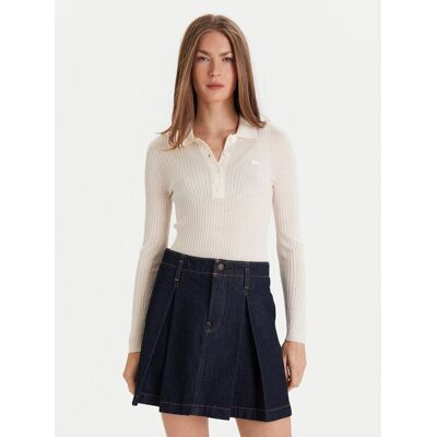 Lacoste Pullover AF4006 Écru Slim Fit 40 female Lacoste Pullover AF4006 Écru Slim Fit 40 female