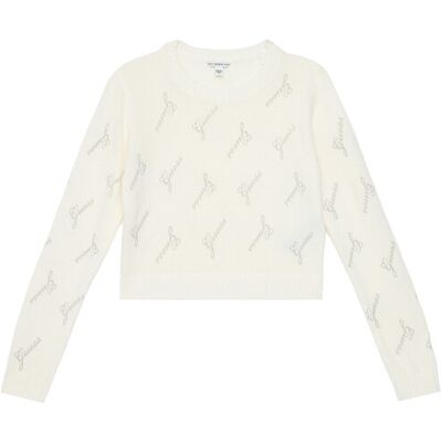 Guess Pullover J5BR28Z0870 Beige Regular Fit 10 female Guess Pullover J5BR28Z0870 Beige Regular Fit 10 female