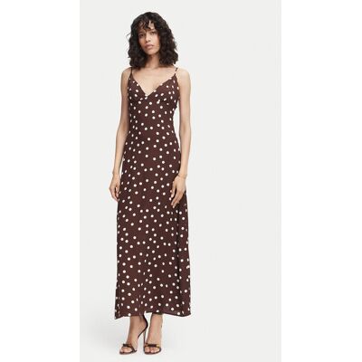 Vero Moda Sommerkleid Elisa 10350647 Dunkelbraun Regular Fit M female Vero Moda Sommerkleid Elisa 10350647 Dunkelbraun Regular Fit M female