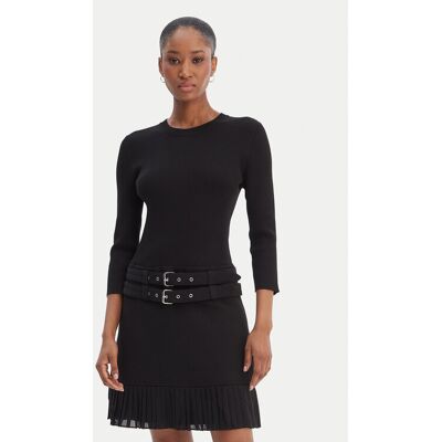 Morgan Strickkleid 261-RANOS Schwarz Slim Fit 44 female Morgan Strickkleid 261-RANOS Schwarz Slim Fit 44 female
