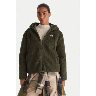 Hunter Fleecejacke Bonelle HARW0053242 Grün Relaxed Fit L female Hunter Fleecejacke Bonelle HARW0053242 Grün Relaxed Fit L female