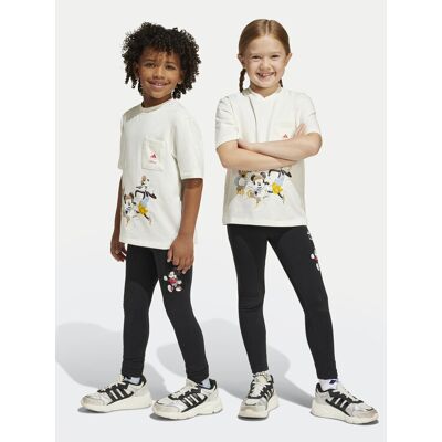 adidas Leggings Disney Mickey Mouse JF3647 Schwarz Slim Fit 9_10Y female adidas Leggings Disney Mickey Mouse JF3647 Schwarz Slim Fit 9_10Y female