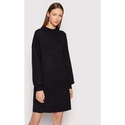 Vero Moda Strickkleid Nancy 10249116 Schwarz Relaxed Fit XL female Vero Moda Strickkleid Nancy 10249116 Schwarz Relaxed Fit XL female