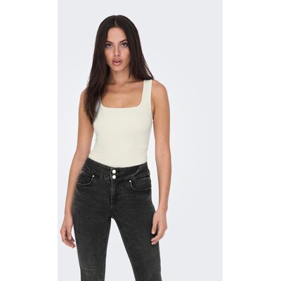 ONLY Top Lea 15278090 Weiß Regular Fit XL female ONLY Top Lea 15278090 Weiß Regular Fit XL female
