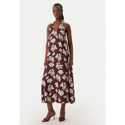 Vero Moda Sommerkleid Jennifer 10341973 Dunkelrot Regular Fit M female Vero Moda Sommerkleid Jennifer 10341973 Dunkelrot Regular Fit M female