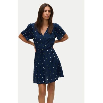 Vero Moda Sommerkleid Alba 10292845 Dunkelblau Regular Fit L female Vero Moda Sommerkleid Alba 10292845 Dunkelblau Regular Fit L female